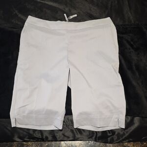 Nike Light Gray Knee-Length Men's Shorts